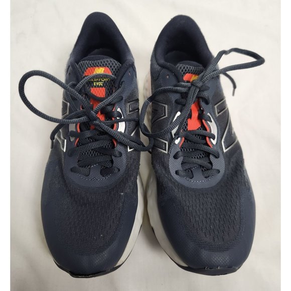 New Balance Men\'s Sz. 9 Fresh Foam EVOZ  Navy/Orange MEVOZLR Running Shoes main image 8